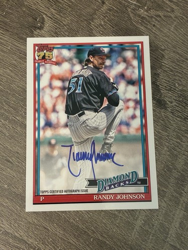2026 Topps Series 1 Randy Johnson Red Foil (RAW)