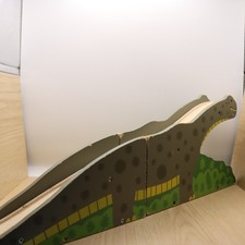 Wooden Train Track Dinosaur Mountain Bridge Thomas Brio Compatible