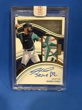 2023 PANINI IMMACULATE Baseball Harry Ford PROSPECT PATCH AUTO ON CARD /99