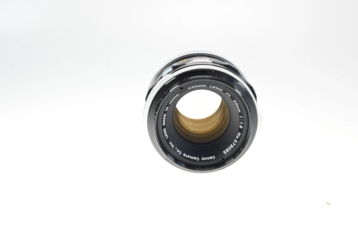Canon f/1.8 Camera Lenses FL 50mm Focal for sale - eBay