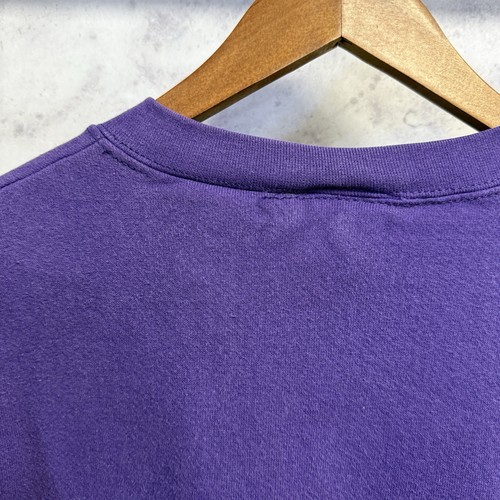 Vintage Minnesota Vikings Sweatshirt Mens Large Majestic Purple Crew Neck USA - Picture 6 of 12