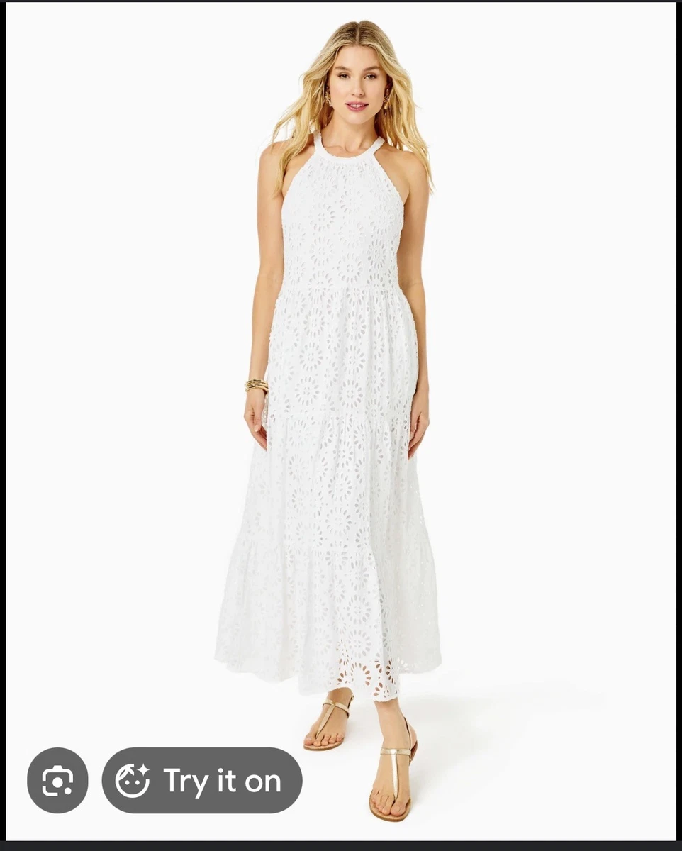 knee length dresses for ladies Vintage The Lilly Green & Blue Lilly Pulitzer Maxi Dress  Modig