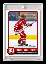 2023 Macklin Celebrini NCAA Future Stars Rookie Card Boston University Terriers