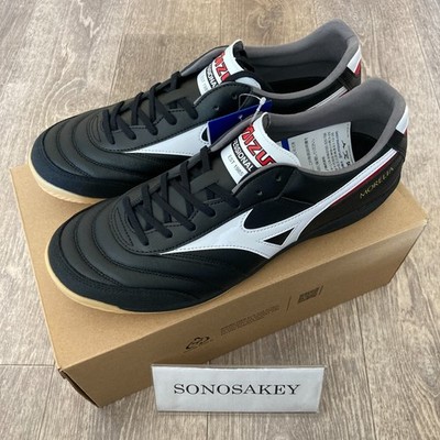 MIZUNO MORELIA SALA ELITE IN Q1GA2512 01 Black x White New in Box