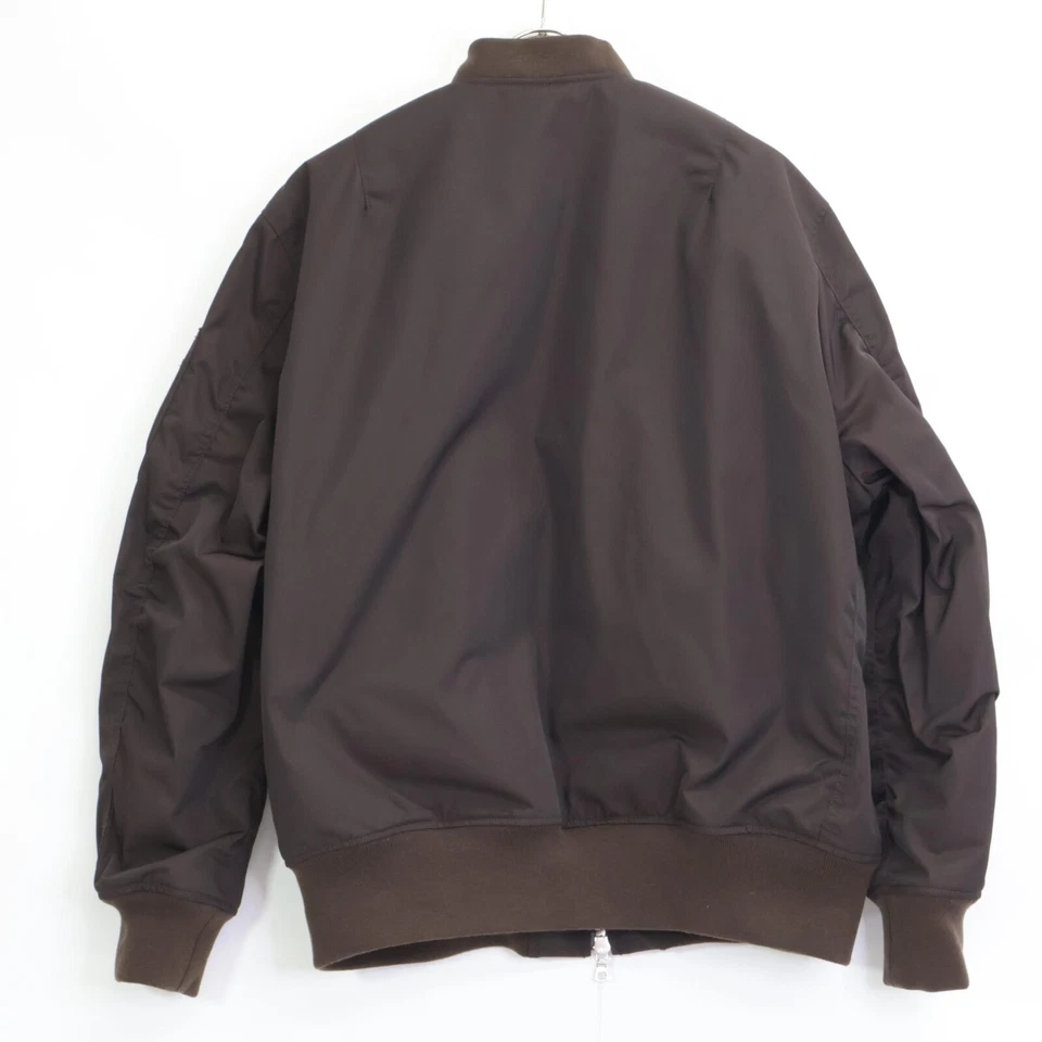 uniform experiment 2420000 Blue Double Zip Flight Jacket Jacket 3 Brown - Image 2 of 4