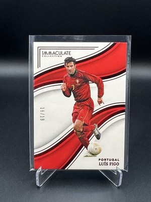   Luis Figo   Limit 16/19   Panini Immaculate Soccer 2023/24
