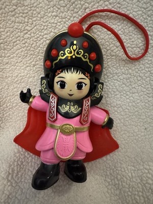 Sichuan Opera Face Special Styles Changes Face Doll Red Black Pink Goldtone