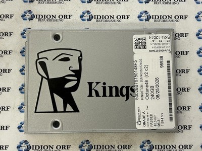 KINGSTON 240GB 2.5'' SATA SSD SUV400S37240G, Grade A, SKU 12014