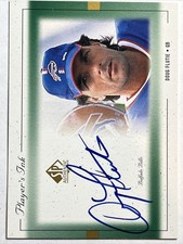 1999 SP Authentic Player's Ink Doug Flutie #DF-A Auto Buffalo Bills Autograph