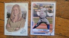 2021 Bowman 2019 Topps Allen Ginter Lot Emily Jaenson Dominic Hamel Frank Mozzic
