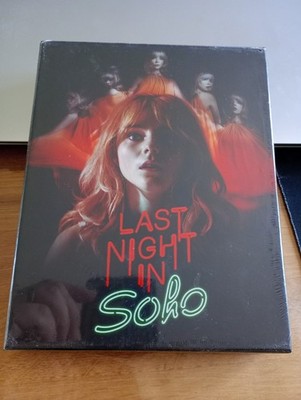 LAST NIGHT IN SOHO COLLECTOR'S EDITION 4K 2 DISC BLU RAY STEELBOOK
