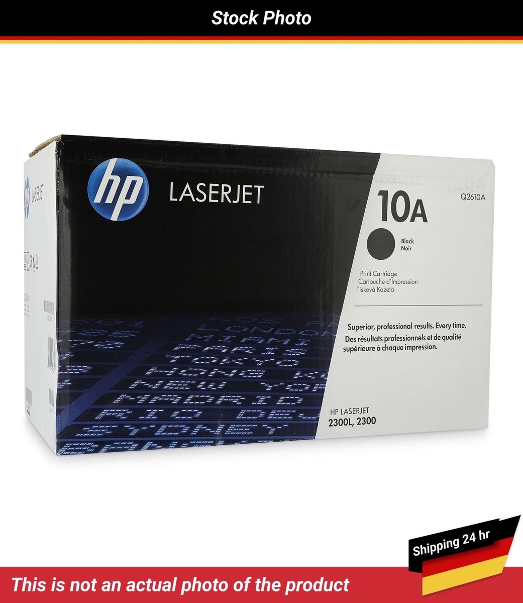 HP - Q2610A - Cartucho de toner original HP Preto para LaserJet 2300