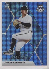 2020 Panini Chronicles Mosaic Blue Prizm 38/99 Jordan Yamamoto #58 3wu