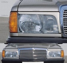 SCHEINWERFERBLENDEN für MERCEDES 190 W201 Böser Bllick - Preiswert-Tunen SCHEINWERFERBLENDEN für MERCEDES 190 W201 Böser Bllick - Preiswert-Tunen