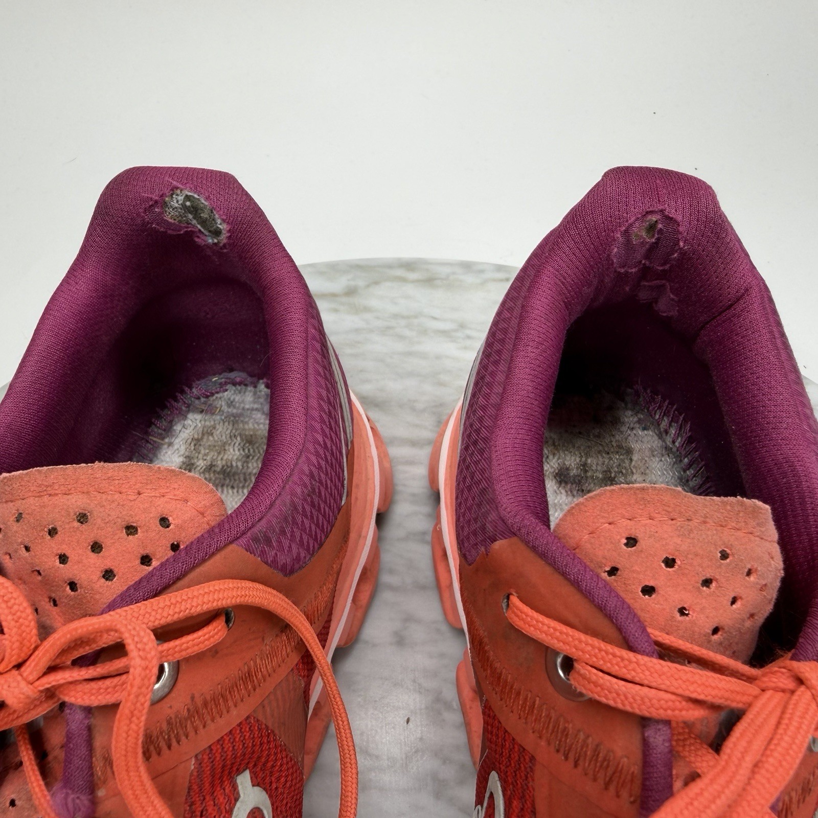 On Cloud Cloudflow Orange Purple Running Shoes Wo… - image 2