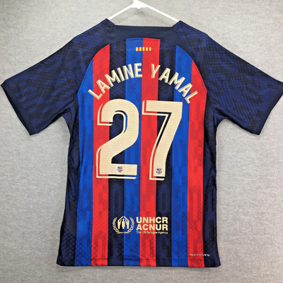 Nike FC Barcelona YAMAL 27 Spotify Soccer Jersey Men's XL | eBay