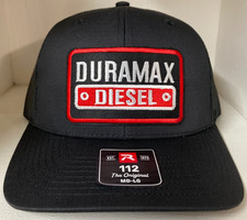 DURAMAX Diesel SNAPBACK TRUCKER Bordado Retro Parche Gorra Gorra Clásica GMC ¡Nuevo!