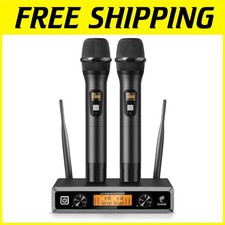 Professional Wireless Microphone System Set