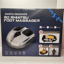3D Shiatsu Foot Massager- Black