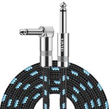 Guitar Cable 20FT Professional Instrument Cable Electric Guitar AMP Cord Updated