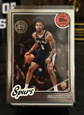 Topps 2025-26 Chrome Silver Pack Rookie Dylan Harper #TC-DH Spurs NBA