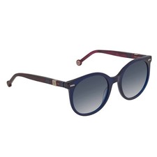 Carolina Herrera Gradient Blue Round Ladies Sunglasses CH 0046/S 0WOI 08 56
