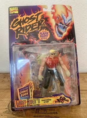 Ghost Rider Actionfigur + Comic - Glow in Dark - mit OVP - Marvel Toy Biz 1995