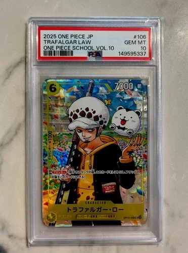 PSA 10 Trafalgar Law OP12-106