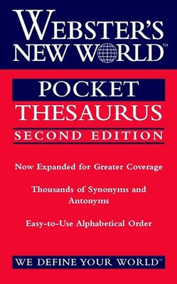 Webster's New World Pocket Thesaurus