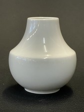 Kleine weiße Heinrich Vase, Vintage