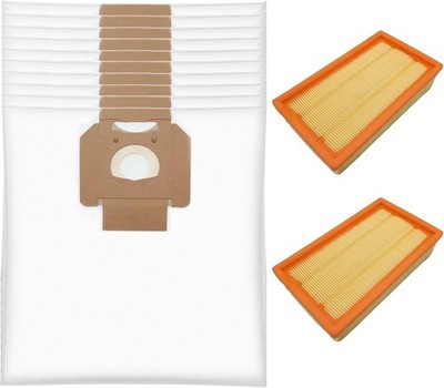 Staubbeutel Filter Zubehör Set für Bosch Nass-/Trockensauger GAS 35 L AFC