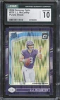 2024 Panini Donruss Optic Purple Shock #235 J.J. McCarthy RC Gem Mint CGC 10