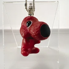 The Dog Poodle Red Keychain Figure Japan Artlist Rare Collectible 