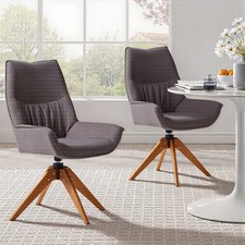 1 x Drehstuhl Esszimmerstuhl Polsterstuhl Armlehnstuhl Bürostuhl Küchenstuhl