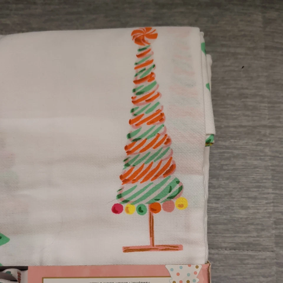 Новый кексы и кашемир Рождество конфеты дерево пончик душа занавеска пастель 72 x 72 - Изображение 4 из 4