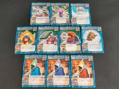 Mega Man Battle Network Rockman EXE TCG Virus Card Lot of 10 Bandai 2001 eb364