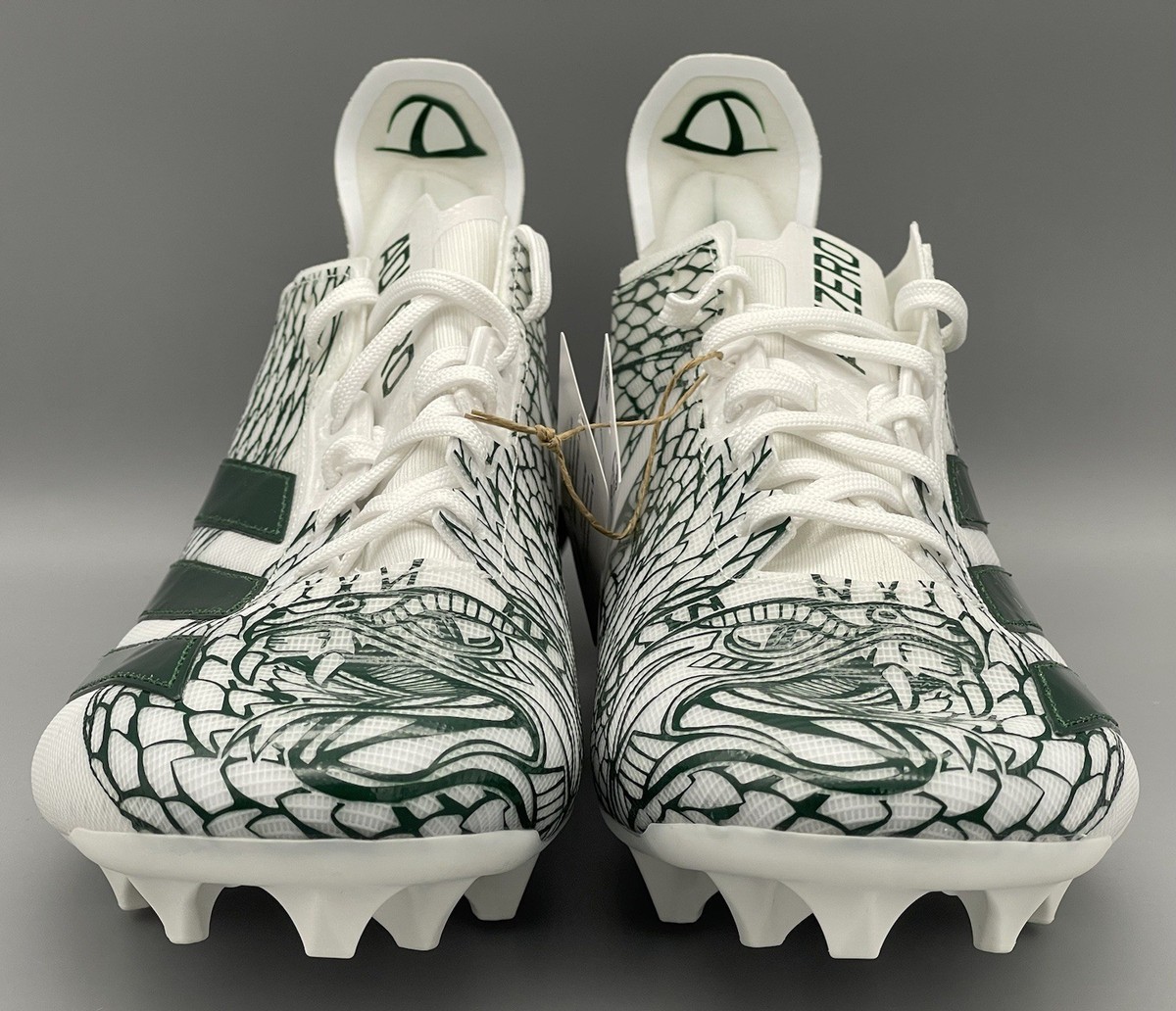 Adidas Adizero Electric II Football Cleats Green White Mens  display picture 1