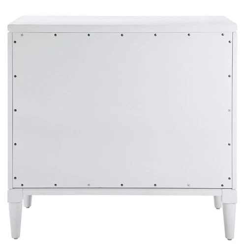 Uttermost Colby Contemporary MDF and Wood Drawer Chest in White - Picture 4 of 13