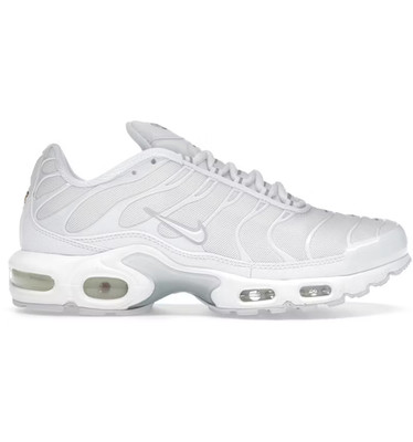 Women's 6.5, Youth 5Y  Nike Air Max Plus DM2362-100 Triple White airmax