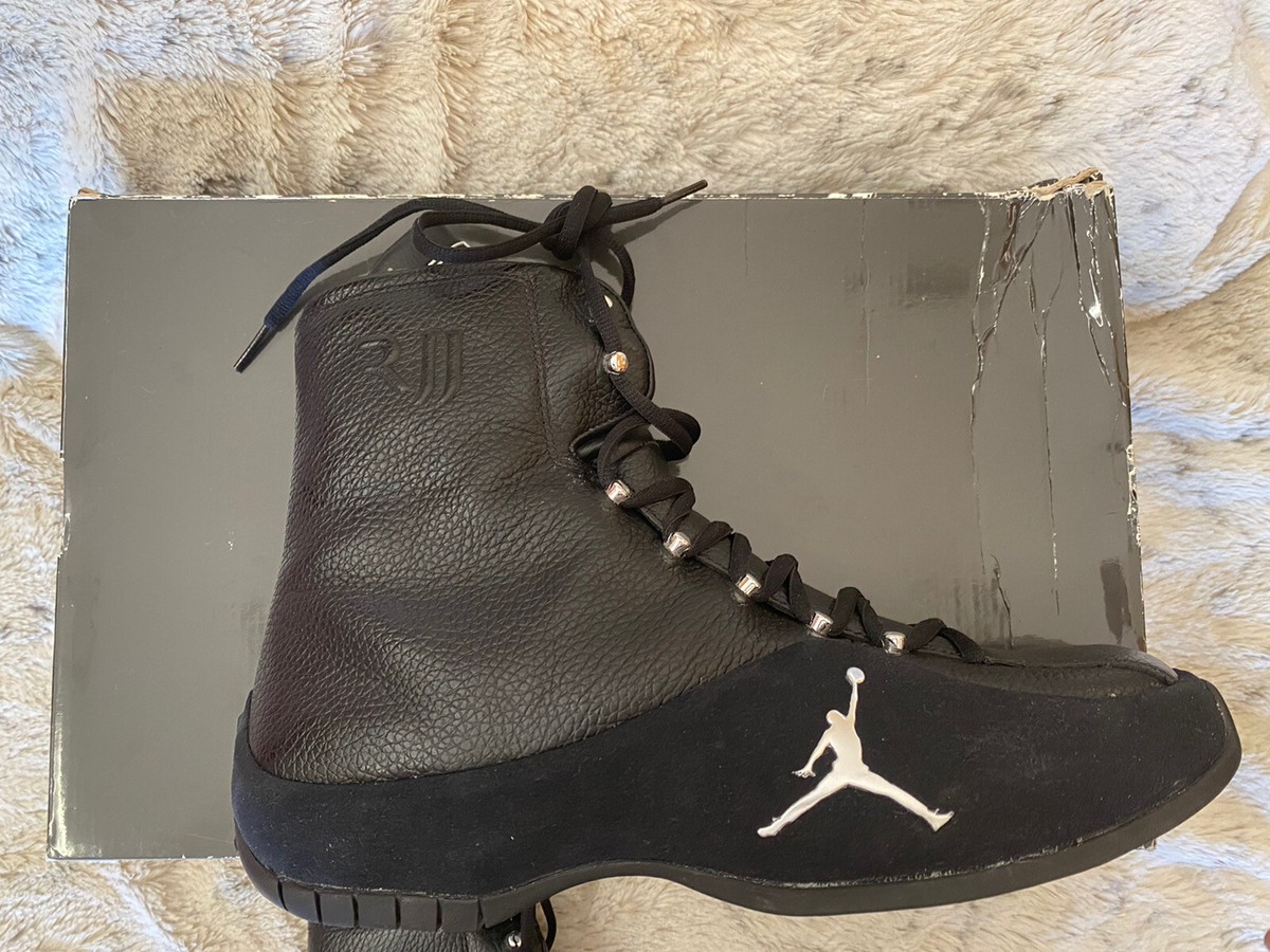 JORDAN BOXER NIKE ROY JONES JR. BOXING BOOT BLK SZ12 NWB JORDAN BOXER NIKE ROY JONES JR. BOXING BOOT BLK SZ12 NWB