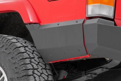 Rough Country Rear Lower Quarter Panel Armor for 97-01 Jeep