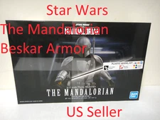 Bandai Hobby Star Wars The Mandalorian Beskar Armor 1/12 Scale Model Kit SEALED