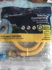 Eastman 1/2  OD Gas Dryer Connector Kit 48  