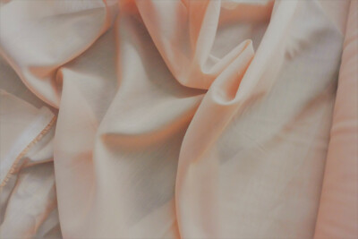 Deko- Webgardine/Stores, lachsrot, 20 m x Br. 150cm     2,20m