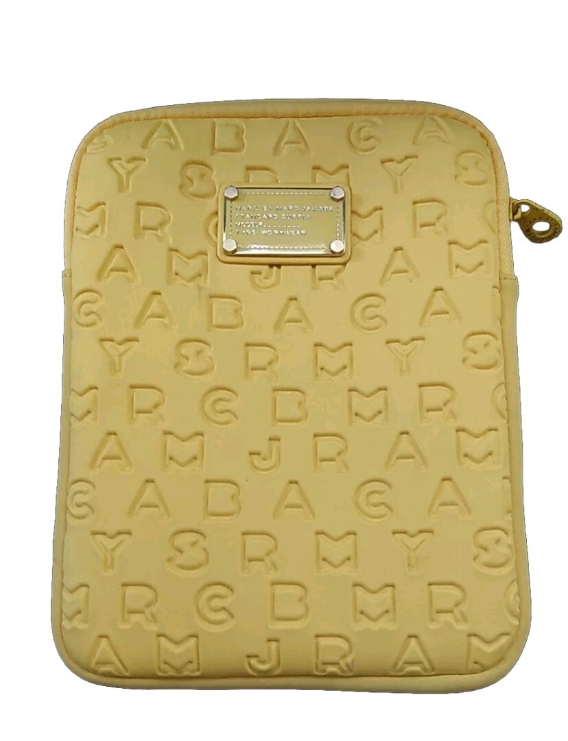 MARC BY MARC JACOBS Tablet iPad Neoprene Case Sleeve Yellow