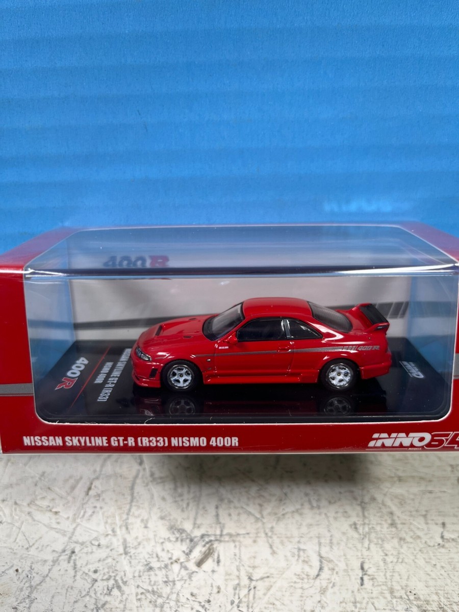 1/64 INNO NISSAN SKYLINE GT-R (R33) NISMO 400R SUPER CLEAR