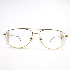 Essentials EN5651 gold Eyeglasses metal Frames round 56-15-140