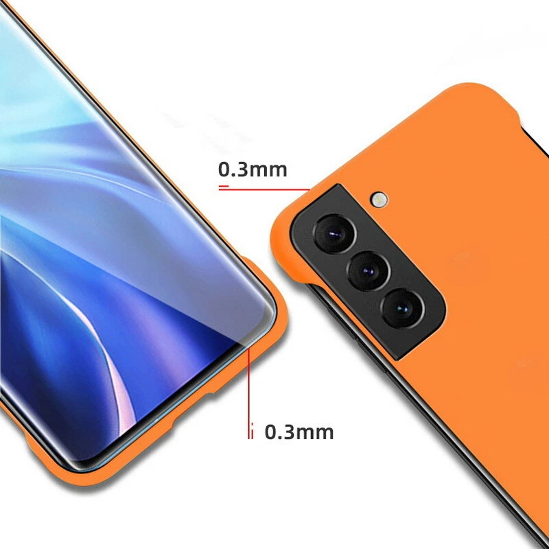 For Samsung Galaxy S24 S23 S22 Ultra S21 Plus S20 Thin Frameless Hard Case Cover - Image 4 of 4