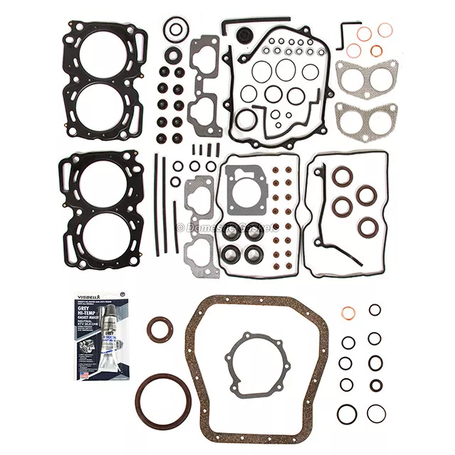 Fits 99-03 Subaru Impreza Forester Legacy Baja 2.5 SOHC MLS Full Gasket Set EJ25 - Image 2 of 4