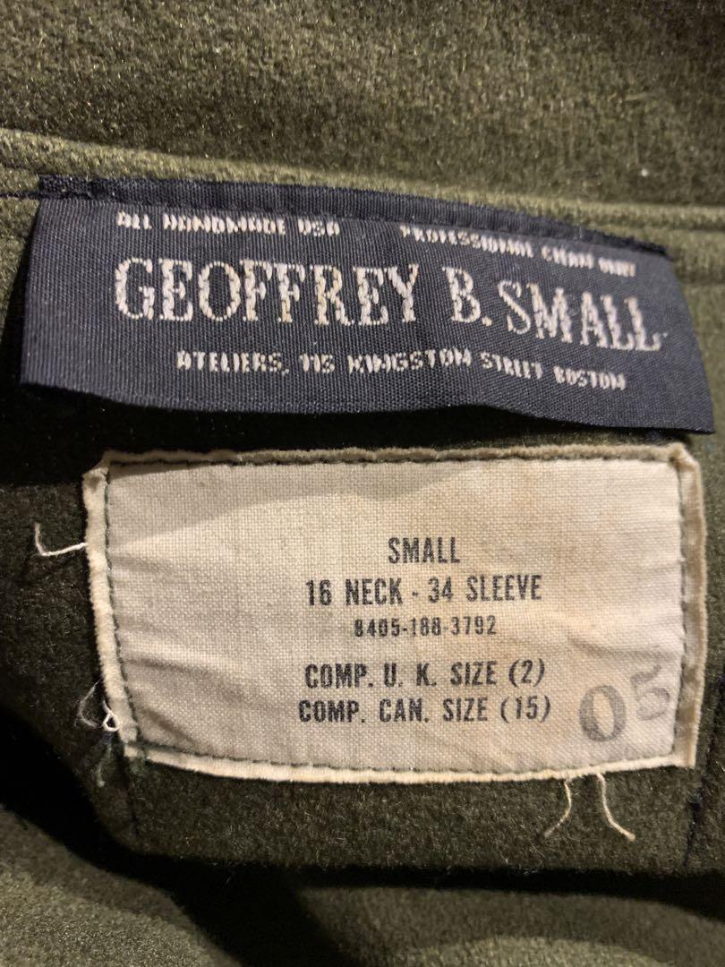 GEOFFREY B.SMALL Jeffrey B. Small Military Jacket Geoffrey B GEOFFREY B.SMALL Jeffrey B. Small Military Jacket Geoffrey B
